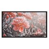Hamat 585 Image 45x75 169 Pink Flowers Welcome 45x75